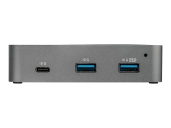 Startech.Com 3 Port USB-C Hub, USB-C(1), USB(2), RJ45, Dc, 2YR HB31C2A1CGS