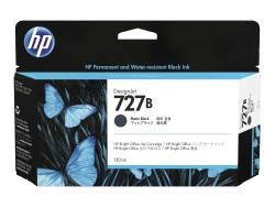 HP 727B 130ML Matte Black Designjet Ink - T920 / T930 / T1500 / T1530 / T2500 / T2530 3WX13A