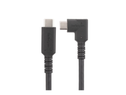 Startech 2m Rugged Right Angle USB-C Cable USB 5 Gbps, Thunderbolt Compatiable, 4K RUSB315CC2MBR