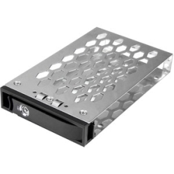 StarTech.com Drive Bay Adapter Serial Attached Scsi (Sas), Sata/600 Internal - Black, Silver - 1 X Hdd Supported - 1 X SSD Supported - 1 X Total Bay - 1 X 2.5" Bay - Steel, Plastic SATSASTRX25