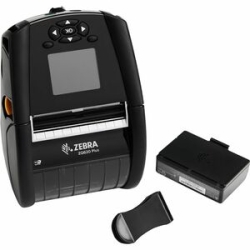 Dt Printer ZQ620 Plus 3"/72mm; English, Trad Chinese, Korean Fonts, Wi-Fi 6 Dual Radio (802.11AX / BT5.x), Linered Platen, 0.75" Core, Group A, Belt Clip ZQ62-AAXAA04-00