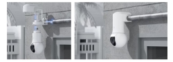 Ubiquiti G5 Ptz Conduit Adapter, White, Uacc-G5-Ptz-Ca, For Wall-mounted G5/G6 Ptz Installations, Weatherproof (outdoor Exposed) UACC-G5-PTZ-CA