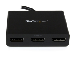 Startech.Com DP To DP Multi Monitor Splitter - 3 Port Mst Hub 3YR MSTDP123DP