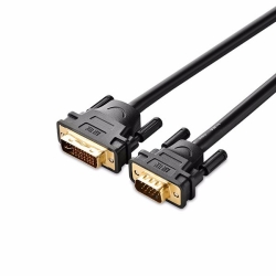 Ugreen Dvi (24+5) Male To VGA Male Cable - Black 1.5M (11617) ACBUGN11617