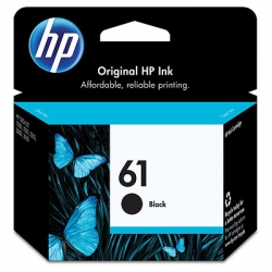 HP 61 Black Inkjet Print Cartridge CH561WA