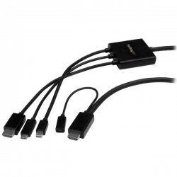Startech 2m 6 Ft Usb-c Hdmi Or Mini Displayport To Hdmi Converter Cable Cmdphd2hd