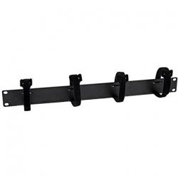 Startech 1u Velcro Horizontal Server Rack Cable Management Panel - 4 Loop Cable Organizer