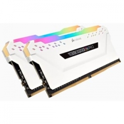 Corsair Vengeance Rgb Pro Ddr4 3200Mhz 16Gb 2 X 288 Dimm Unbuffered 16-18-18-36 White Heat Spreader Rgb Led 1.35V Xmp 2.0 Cmw16Gx4M2C3200C16W