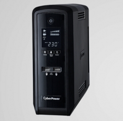 Cyberpower Pfc Sinewave Series 1500va/ 900w (10a) Tower Ups With Lcd And 6 X Au Outlets -(cp1500epfclcda-au)