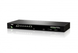 Aten 8 Port Rackmount Usb-Ps/ 2 Vga Kvm Switch With Osd Cs-1308