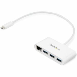 3 Port USB C Hub Laptop Hub W/ Ethernet HB30C3A1GEA