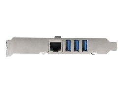 Startech.Com 3-Port PCI Express USB 3.0 Card + Gigabit Ethernet - 5GBPS - Taa PEXUSB3S3GE