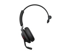 Jabra Wireless EVOLVE2 65 Ms Mono Bluetooth Headset W/Charging Stand + Link 390A Bt,USB-A 26599-899-989