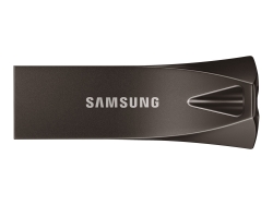 Samsung (Bar Plus) 64GB USB Drive, 200R/30W MB/s, USB 3.1, Grey Metallic, 5YR Wty MUF-64BE4/APC