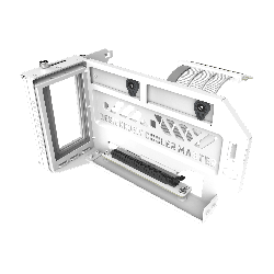 Cooler Master White Universal Vertical VGA Card Holder V3 + PCI-E X16 4.0 165MM Riser Cabl MCA-U000R-WFVK03