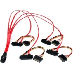 50cm Sas Cable SFF8087 To 4x SFF8482 SAS808782P50