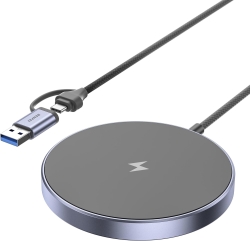 Benfei 000401GY Magnetic Wireless Charger 15W Compatible With MagSafe Charger ELEBEN401GY