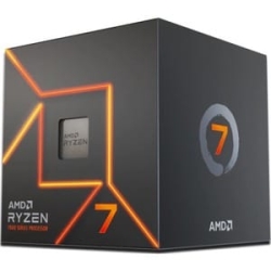 AMD Ryzen 7 7000 7700 Octa-core (8 Core) 3.80 GHz Processor - Retail Pack - 32 Mb L3 Cache - 8 Mb L2 Cache - 64-bit Processing - 5.30 GHz Overclocking Speed - 5 Nm - Socket AM5 Radeon Graphics Yes Graphics - 65 W - 16 Threads 100-100000592BOX