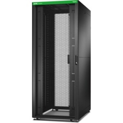 Easy Rack 800mm/42U/1200mm With Roof Side Panel Castors Feet And 4 Brackets No Bottom Black ER8222