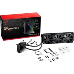 Rog-Ryujin-360 Aio Oled Pwm Liquid CPU Cooler - 3X Noctua Nf-F12 Industrialppc 2000 Pwm - Fan Dimension: 120 X 120 X 25 Mm (X2) - Fan Speed: 450 2000 Rpm +/- 10 % - Fan Static Pressure: 3.94 MMH2O - 1 ROG Ryujin 360