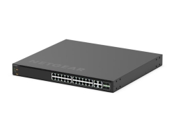 Netgear M4350-24M4X4V 32-Port Managed Switch With 24 X 2.5G And 4 X 10g/Multi-Gig PoE++ With 4 X 25Gbase-X SFP28 (MSM4332) MSM4332-100AJS
