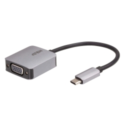 Aten | USB Adapter UC3002A: Usb-c To VGA Adapter | Aluminium Housing 006.010.3003
