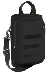Stm (Ace Vertical Super Cargo) Laptop Shoulderbag, Fits Up To 11", Black , 3YR Wty STM-117-175K-01