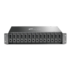 Tp-Link Media Converter Chassis, 14 Slot, Unmanaged, 3YR MC1400