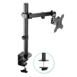 (Ls) Mbeat® Activiva ErgoLife Single Monitor Screen Double Joint Monitor Arm Fit Screen Screen:13""- 32"" Detachable Vesa Net Weight3kg ACA-BMA-SC01K