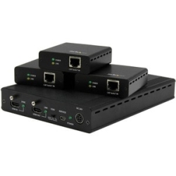3 Port Hdbaset Extender Kit - Up To 4K ST124HDBT