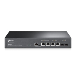 TP-Link | SX3206HPP | Omada 4 Port 10GBase-T And 2 Port 10GE Sfp+ L2+ Managed Rackmount Switch With 4 Port PoE++ 006.008.0165