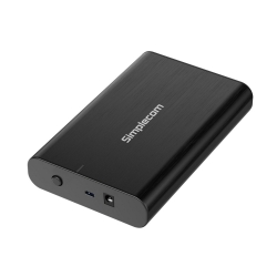 Simplecom SE331 Aluminium 3.5'' Sata To Usb-c External Hard Drive Enclosure USB 3.2 Gen1 5Gbps SE331