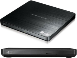 LG GP60NB50, 8x Dvd-R Write Speed, 14mm Ultra Slim, USB 2.0, M-Disc Support, Tv Connectivity, Silent Play, Windows & Mac Compatible(LS) GP60NB50