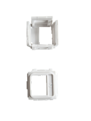 RJ45 Keystone To Australian Style Bezel |10 Pack White 003.001.0122