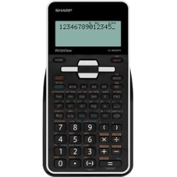 Sharp WriteView ELW532TH Scientific Calculator - 396 Functions - LCD Display - 4 Line(s) - LCD, Dot Matrix - Battery Powered - 1 X Aaa - 166 Mm Height X 80 Mm Width X 15 Mm Depth - Silver, Black ELW532THBWH