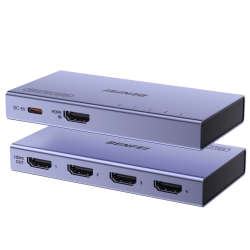 Benfei 000448GY Hdmi Splitter 1-In 4-Out 4K@60Hz ELEBEN000448GY
