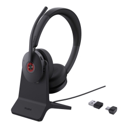 Yealink BH74 With Stand Teams Usb-c/a Bluetooth Headset, Active Noise Cancellation, Acoustic Shield, Wireless Range 50 M, Talk Time Of Up To 32 Hours BH74-CH-MS-C/A