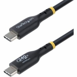 USB C Cable Supports Power Delivery 3.1 Extended Power Range (Epr); Up To 240W 5A; USB-If Certified W/E-marker; Ideal For Charging High-power USB-C Laptops/devices; Tpe Jacket W/shield; USB 2.0 (480Mbps); Note: USB-C DP Alt Mode Is Not Supported - Cable