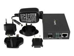Startech.Com Gigabit Ethernet Fiber Media Converter, Open Sfp Slot, 2YR MCM1110SFP
