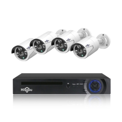 Hiseeu H5Nvr-P4-612P 4CH 2Mp/1080P PoE Cctv System (2TB Hdd) ELEHISH5NVRP4612P