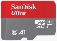 SanDisk Ultra MicroSDXC, Squab 64GB, A1, C10, U1, Uhs-I, 140MB/s R, 4x6, 10Y SDSQUAB-064G-GN6MN