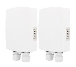 LigoWave | LigoVision 5-15ac Wireless Bridge Kit – Pre-Configured 5GHz Outdoor Kit For Cctv & Ptp/Ptmp Applications | 15dBi Antenna, Dual Ethernet Ports LW-LIGOVISION-5-15AC-WBK