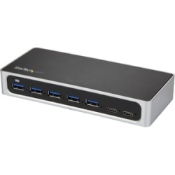 StarTech.com 7 Port USB C Hub With Fast Charge - 5x Usb-a & 2x Usb-c (usb 3.0 SuperSpeed 5Gbps) - USB 3.2 Gen 1 Adapter Hub - Self Powered - Uasp Support - 7 Total USB Port(s) - 5 USB 3.0 Port(s) - Pc, Mac, Linux, Android, ChromeOS HB30C5A2CSC