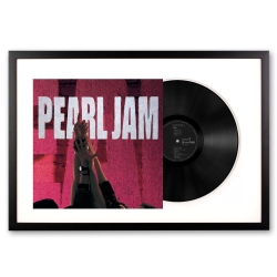 Framed Pearl Jam Ten Vinyl Album Art SM-88985376871-FD