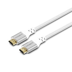 Cygnett Unite 8K Hdmi To Hdmi Cable (1.5M) - White(CY4864CYHDC), Braided, Supports 8k (60Hz) & 4k (120Hz), 48Gbps Bandwidth,2 Years Warranty CY4864CYHDC