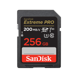 SanDisk 256GB Extreme Pro Sdhc And Sdxc Uhs-I Card Sdsdxxd-256G-Gn4In FFCSAN256GSDXXD200