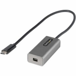 StarTech.com USB C To Mini DisplayPort Adapter, 4K 60Hz Usb-c To MDP Adapter Dongle, USB Type-C To Mini DP Video Converter, W/ 12" Cable - Usb-c To Mini DisplayPort 1.2 Adapter Dongle Supports 4K 60Hz Or 1080p Video | Hbr2/Hdcp 2.2/1.4 - USB C Display Ad
