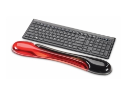 Kensington Gel Wrist Rest Red/Black 62398