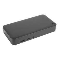 Targus Universal Usb-c Dual Video 4K Docking Station With 65W Power Delivery Support 1x5K Or 2x4K UHD@60Hz 2xHDMI2.0 Usb-c 3xUSB-A Glan Audio Combo DOCK310AUZ