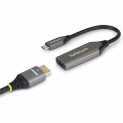 StarTech.com Usb-c To Hdmi Adapter, 8K 60Hz / 4K 120Hz, Thunderbolt / USB4 Compatible, USB C To Hdmi 2.1 Converter - Connect An 8K 60Hz Or 4K 144Hz Hdmi Display Directly Through A Usb-c DP Alt Mode Port; No Drivers Or Software Required; Connect A Primary